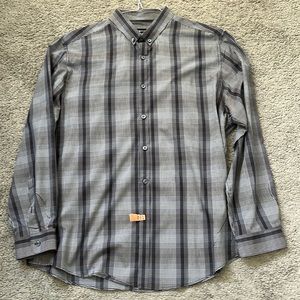 Bar III Extra Slim Stretch Button Down Shirt